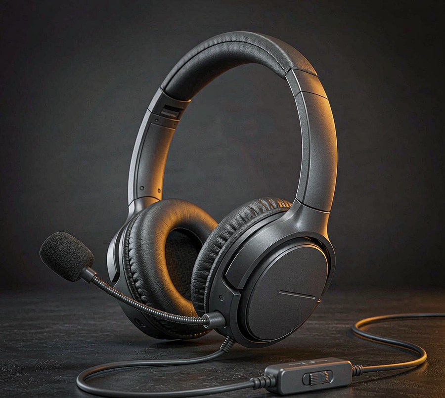 USB Plug-and-Play Headset